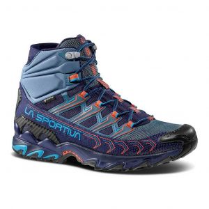 Ténis La Sportiva Ultra Raptor Mid II GORE-TEX azul escuro lilás preto - 46