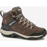 Botas de caminhada - merrell crosslander mid impermeável- mulher