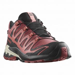 Ténis Salomon XA PRO 3D v9 GORE-TEX vermelho bordô mulher - 44