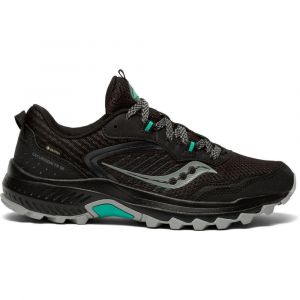 Saucony Excursion Tr15 Goretex Hiking Shoes Preto Mulher