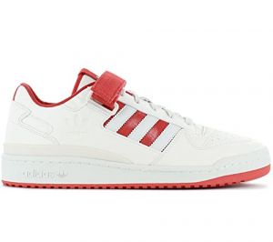 adidas Baskets Rouge/Ã?Cru Homme Forum Low