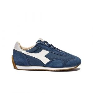 Diadora Heritage - Zapatillas de hombre Equipe H Canvas Blanco/Azul Zapatillas 201.174735 Stone Wash