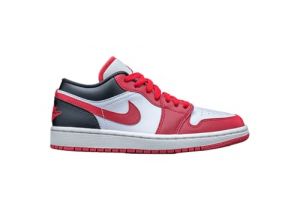 Nike air Jordan 1 low DC0774 160 bianco rosso nero Bianco Rosso Nero/38 1/2