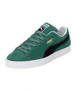 PUMA Suede Classic Hombre Zapatillas Verde 44.5 EU