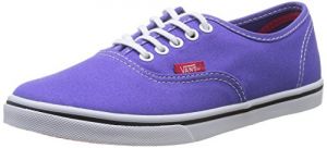 Vans U Authentic Lo Pro - Zapatillas de Deporte de Canvas para Mujer Morado Violet (Purple Iris/Rose Red) 40