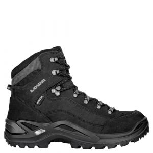 LOWA Schuhe Renegade GTX Mid tiefschwarz (310945-0998) 45 Schwarz