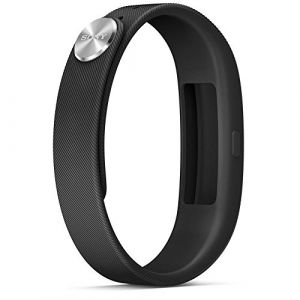 Sony SmartBand SWR-10 - Pulsera inteligente para smartphone (Registro de actividad diaria con notificaciones y control remoto de música)