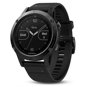 Garmin f?nix 5 Sapphire Bluetooth Black Sport Watch ? Sport Reloj (Black