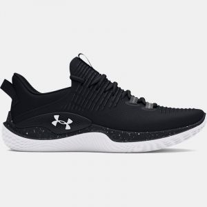 Men's Under Armour Dynamic IntelliKnit Training Shoes Black / Castlerock / White 43