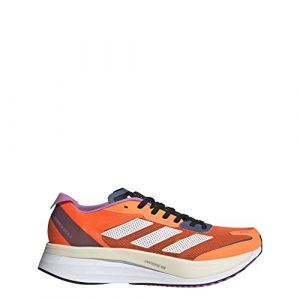 adidas Adizero Boston 11 Solar Orange/White/Wonder Steel 12 D (M)