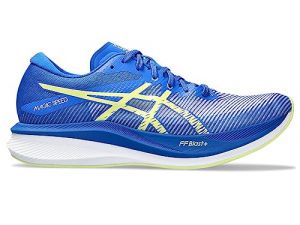 ASICS Magic Speed 3 Uomo Hombre Zapatos para Correr Azul Amarillo