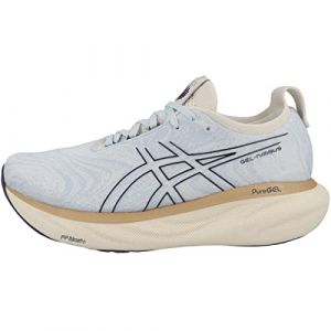 ASICS Nimbus 25 Zapatillas de Carretera para Mujer Blanco Beige 37.5 EU