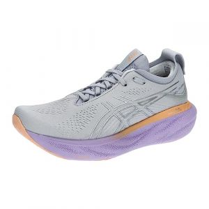 ASICS Nimbus 25 Zapatillas de Carretera para Mujer Gris Morado 36 EU