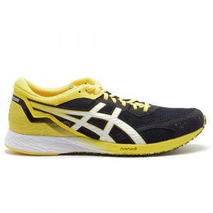 Asics Tartheredge Zapatillas de Carretera o de Atletismo Ultraligeras con Soporte Neutro para Hombre Amarillo Negro 40 EU