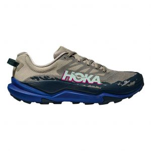 Ténis HOKA Torrent 4 bege preto azul - 47(1/3)