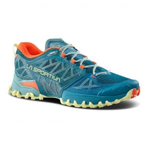 Ténis La Sportiva Bushido III azul claro amarelo laranja mulher - 42