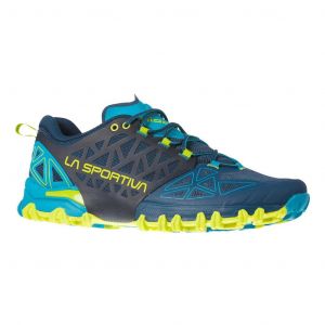 Ténis La Sportiva Bushido II azul preto verde - 45.5