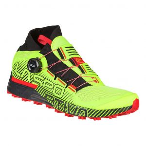 Ténis La Sportiva Cyklon amarelo néon vermelho - 46.5