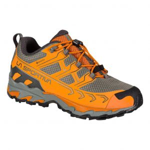 Ténis La Sportiva Ultra Raptor II GORE-TEX laranja cinzento infantil - 33