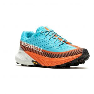 Ténis Merrell Agility Peak 5 azul laranja mulher - 42.5