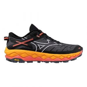 Mizuno Mujeres Wave Mujin 10 Zapatillas para Correr Zapatilla Trail Black/White/Hot Coral - Negro 41