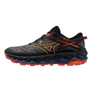 Ténis Mizuno Wave Mujin 10 preto laranja - 46.5