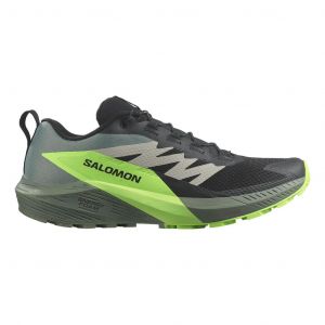 Ténis Salomon Sense Ride 5 preto verde louro - 49(1/3)