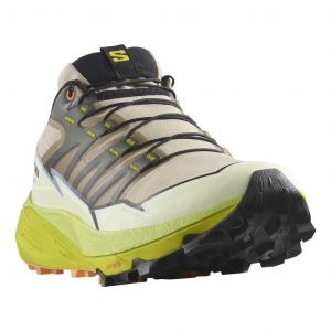 Ténis Salomon Thundercross bege amarelo mulher - 42