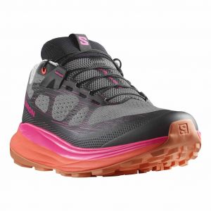 Ténis Salomon Ultra Glide 2 cinzento escuro fúcsia laranja mulher - 38