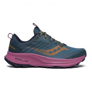 Ténis Saucony Ride TR2 GORE-TEX azul escuro violeta mulher - 40