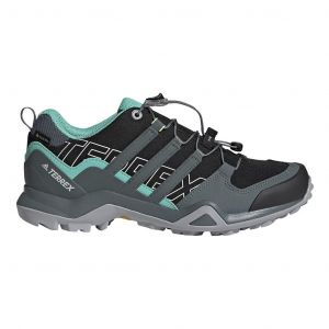 Ténis adidas Terrex Swift R2 GORE-TEX preto cinzento azul turquesa mulher - 38