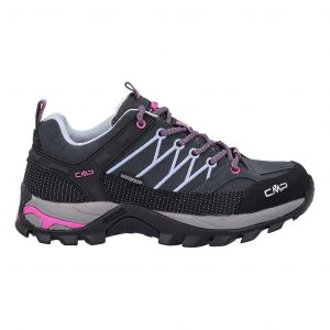 Ténis CMP Rigel Low WaterProof cinza antracite fúcsia mulher - 42