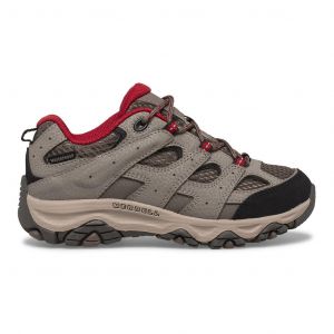 Ténis Merrell Moab 3 Low Waterproof cinzento preto infantil - 38