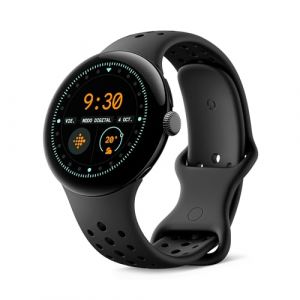 Google Pixel Watch 3 (41 mm) - Caja en Color Negro Mate - Correa en Color obsidiana - Wi-Fi