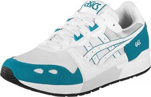 ASICS Gel-Lyte Hombres Blanco/Teal Zapatillas-UK 8 / EU 42.5