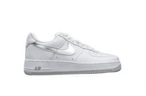 NIKE Air Force 1 '07 Low Color of The Month White Metallic Silver DZ6755-100 42.5