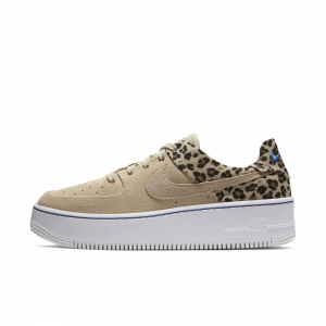 Sapatilhas Nike Air Force 1 Sage Low Premium Animal para mulher - Castanho