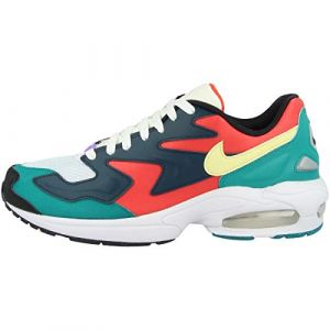 NIKE Schuhe Air MAX 2 Light SP Habanero Red-Armory Navy-Radiant Emerald (BV1359-600) 45 Multicolor