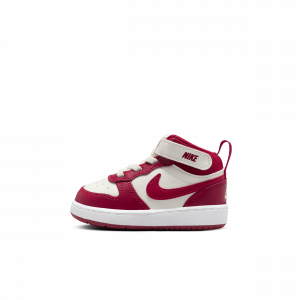 Sapatilhas Nike Court Borough Mid 2 para bebé - Branco