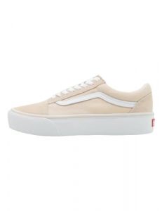 Vans Zapatillas Old Skool Platform Mujer Crema 38