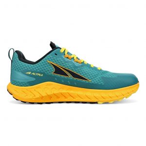 Ténis Altra Mntn Outroad verde amarelo mulher - 42.5