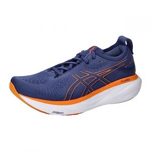 ASICS Nimbus 25 Hombre Zapatos para Correr Turquesa Blanco