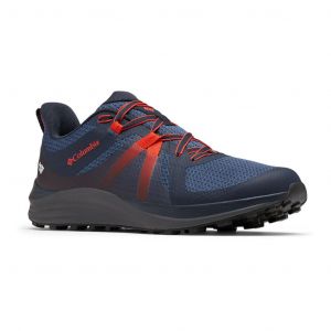 Ténis Columbia Escape Pursuit Outdry azul vermelho - 43