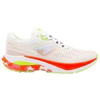 Sapatilhas running Mulher Joma Hispalis 2302. Branco/coral