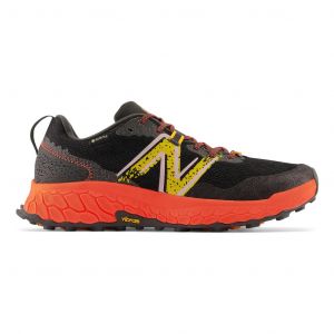 Ténis New Balance Fresh Foam X Hierro v7 GORE-TEX preto vermelho amarelo - 41.5