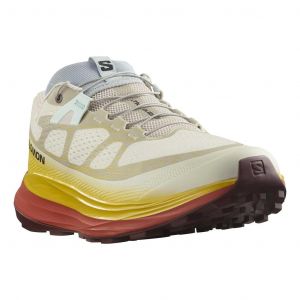 Ténis Salomon Ultra Glide 2 branco amarelo vermelho - 42