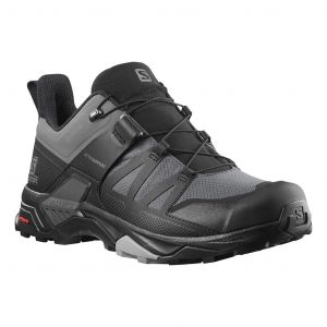 Ténis Salomon X Ultra 4 Wide GORE-TEX preto cinzento - 48