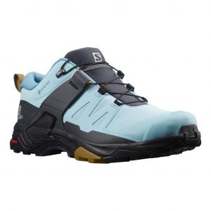 Ténis Salomon X Ultra 4 GORE-TEX azul claro preto mulher - 44