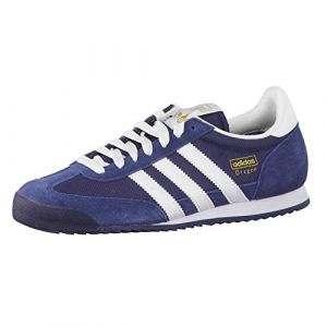 adidas Dragon Schuhe Navy-White-Metallic Gold - 46