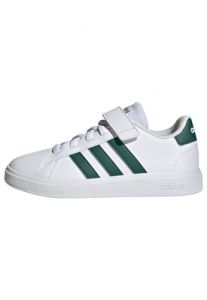 adidas Grand Court Elastic Lace And Top Strap Shoes